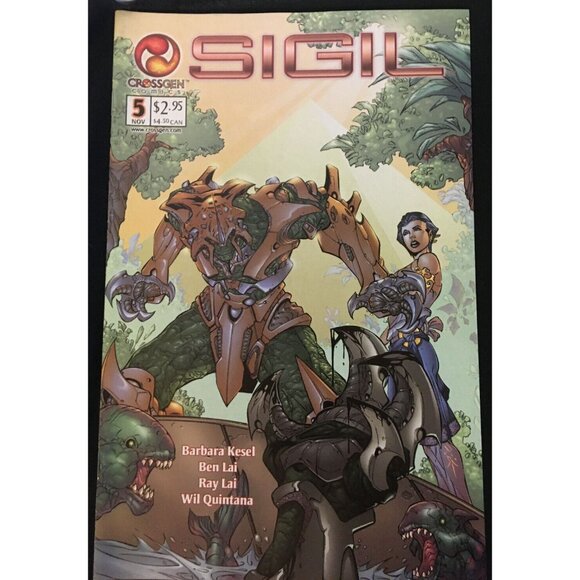 Crossgen Comics Mixed Lot of 10- Sigil, Crux, Sojurn and More Circa 2000-2002 - Picture 2 of 12